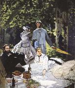 Claude Monet Luncheon on the Grass France oil painting artist